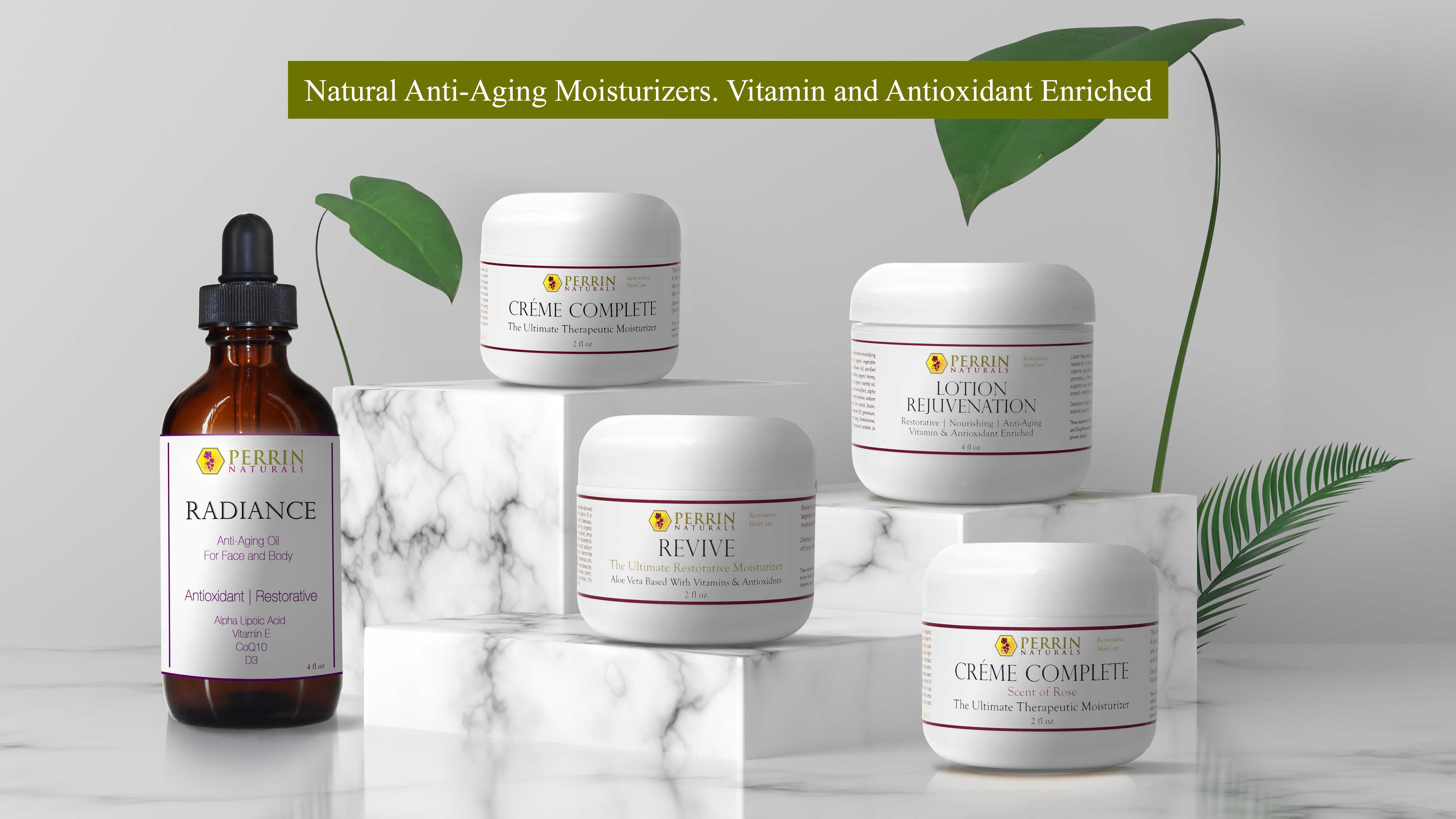Natural Anti Aging Moisturizers