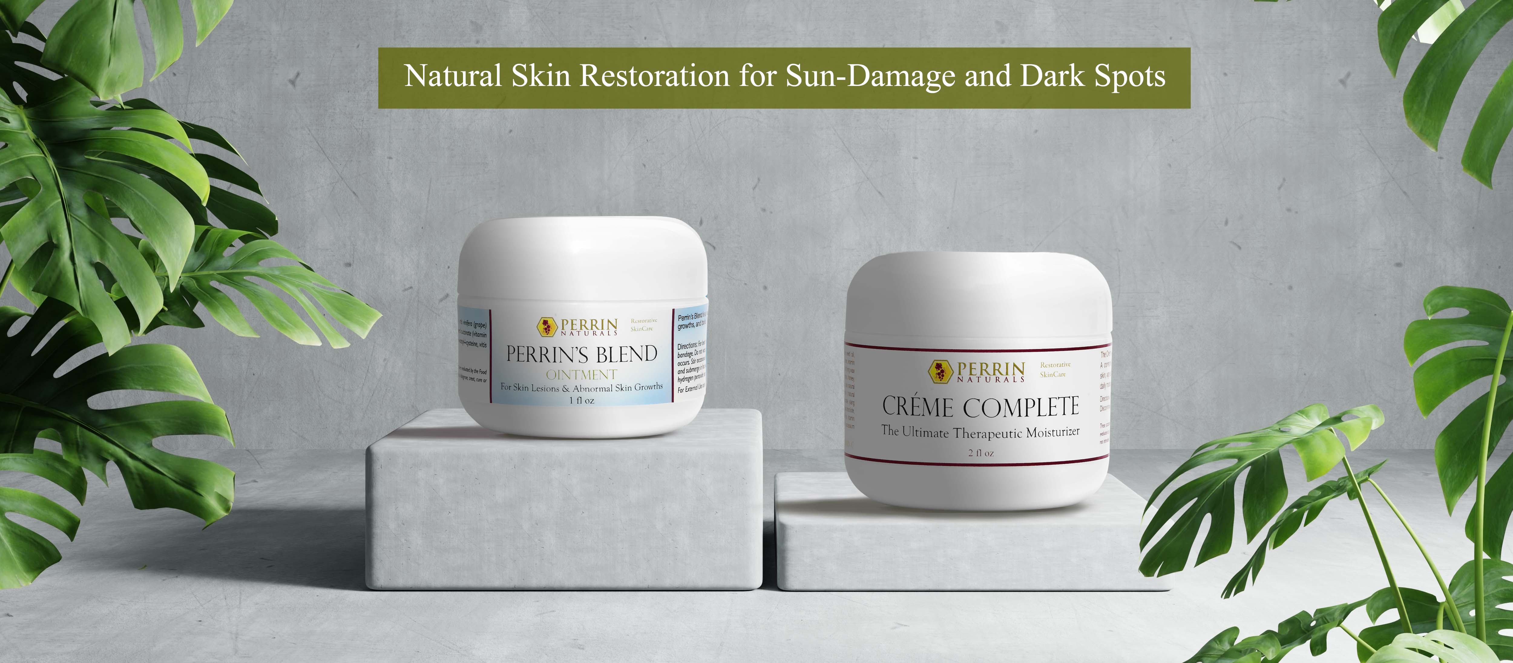 Natural Spot Correctors for Sun Damage