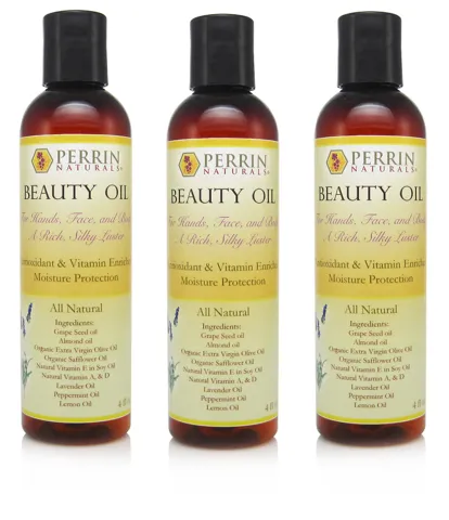 3 pack of beauty oil perrin naturals