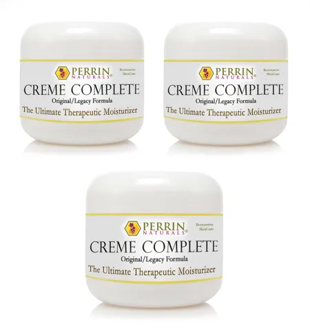 Natural Treatment for Lichen Sclerosus, Actinic Keratosis, Age Spots, Natural Treatment for Lichen Sclerosus, Actinic Keratosis, Rosacea. 4 Creme Complete special price, by Perrin Naturals