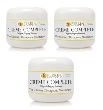 Natural Treatment for Lichen Sclerosus, Actinic Keratosis, Age Spots, Natural Treatment for Lichen Sclerosus, Actinic Keratosis, Rosacea. 4 Creme Complete special price, by Perrin Naturals