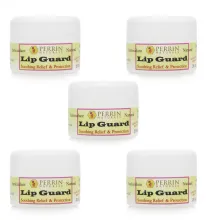 5 pack of perrin naturals lip guard