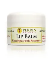 perrin naturals eucalyptus rosemary lip balm