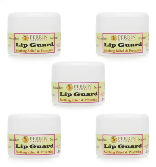 5 pack of perrin naturals lip guard