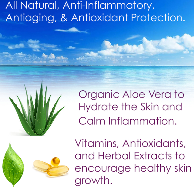 Ingredients in our All Natural Sunscreen