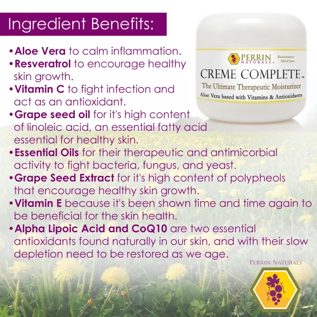 creme complete ingredients